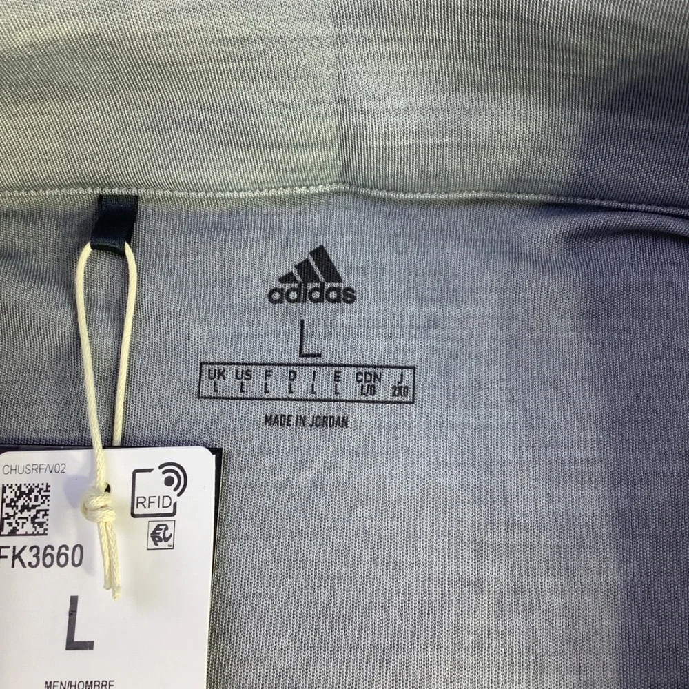 Adidas Golf 1/4 Zip Pullover Mens Long Sleeve Lightweight Baselayer Size‎ L NWT